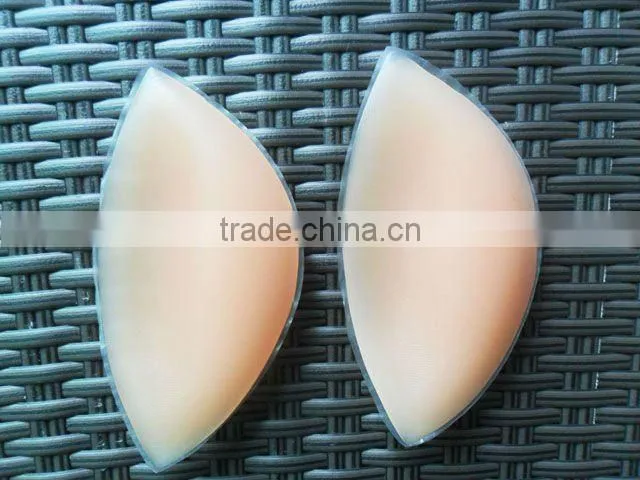 sexy three types silicone breast inserts