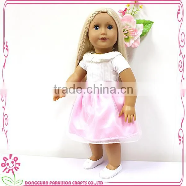 18 inch wholesale craft doll for girls