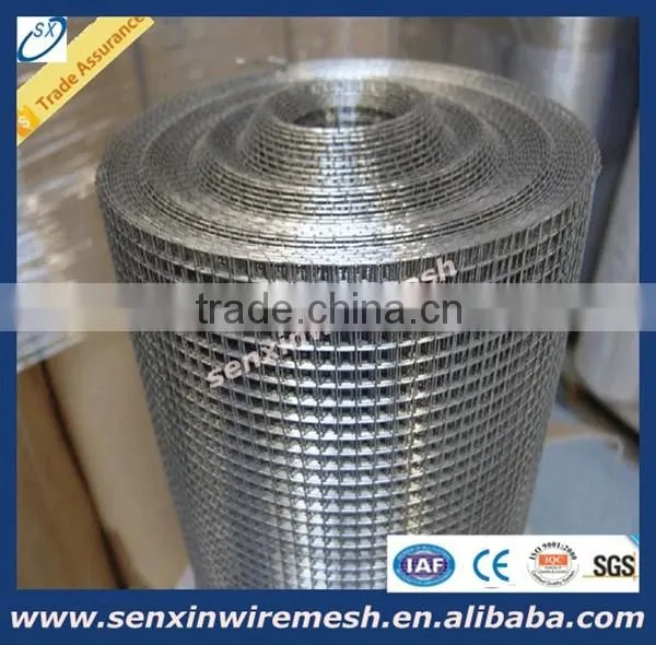 China manufacturer Galvanized welded wire mesh panel or roll , pvc coated Welded Wire Mesh