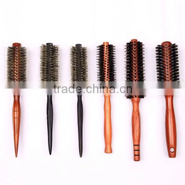 Wooden hair brush wood brushes