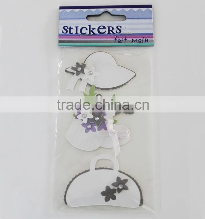 DIY customized butterfly 3D handmade sticker for furniture,3d stickers,3d butterfly wall sticker