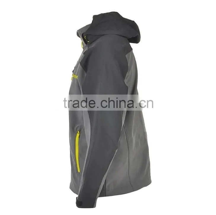 wholesale men waterproof taped softshell jacket plus size