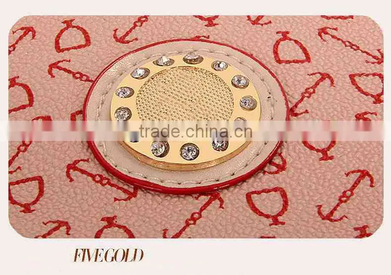 2016 hand bag western style popular classical lady hand bag