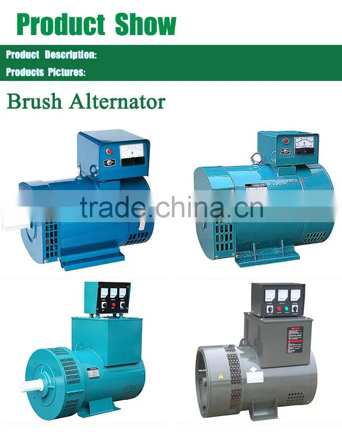 China supplier 6L engine alternator with cummins