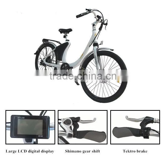 China manufacturer EN15194 high end easy ride chinese 26 inch electric bicycle
