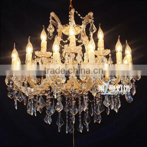 lamp chandelier, crystal glass prism chandelier lamp pendants