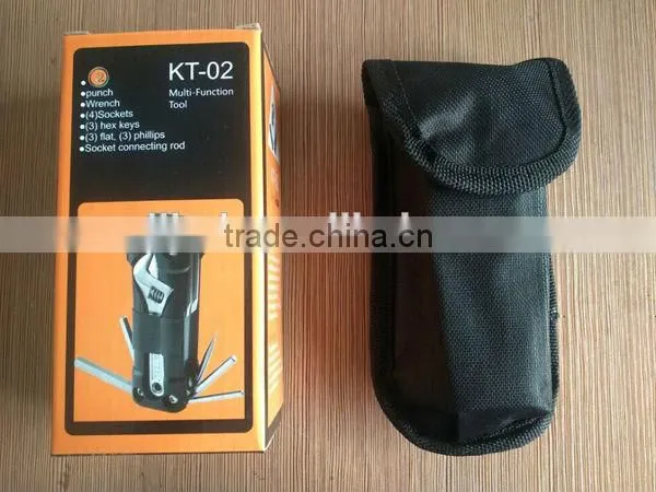 KT-02 DIKE 16 in one outdoor screwdriver kit with wrench