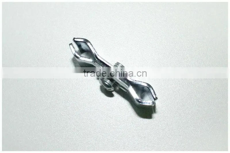Chrome Gridwall Connector Clip
