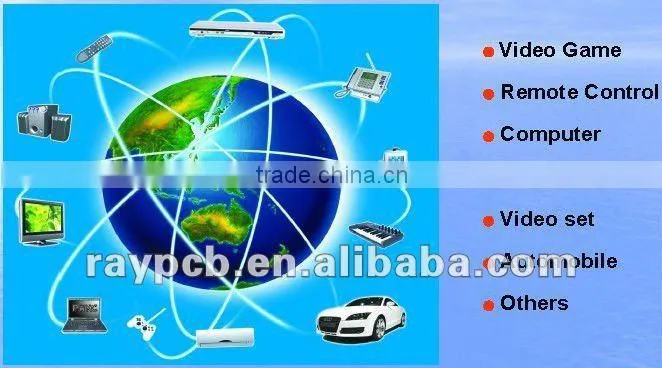 online pcb manufacture, pcb design and manufacturing.6Layer HDI PCB