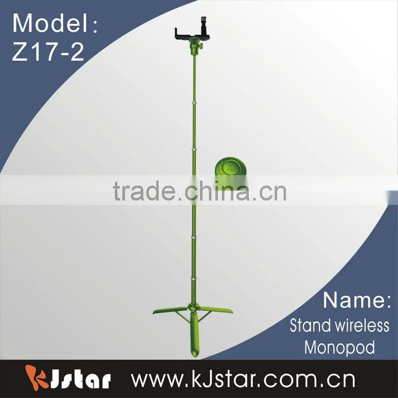 KJstar Z17-2 Stand-Up Wireless Monopod for phone and camera