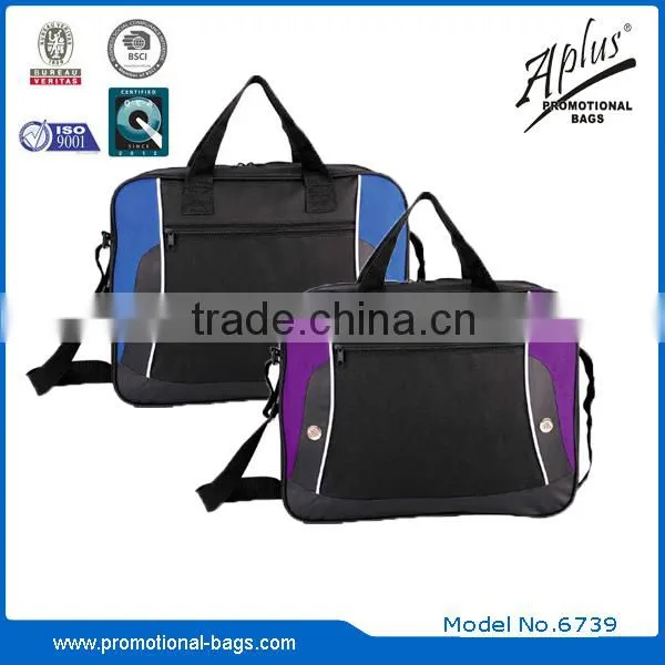 nice promotional briefcase documents bag for men