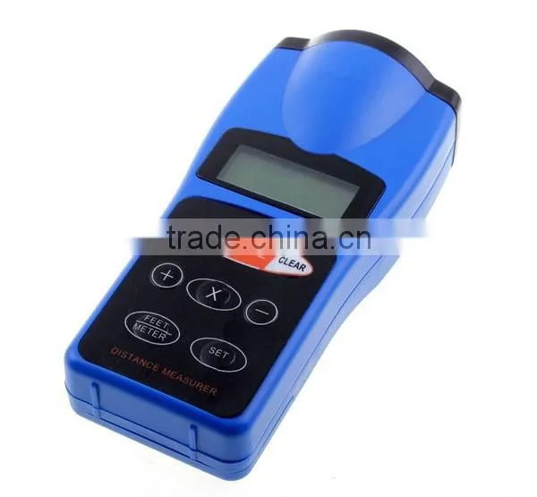 Digital Ultrasonic Distance Meter with Laser Pointer for Measuring Distance