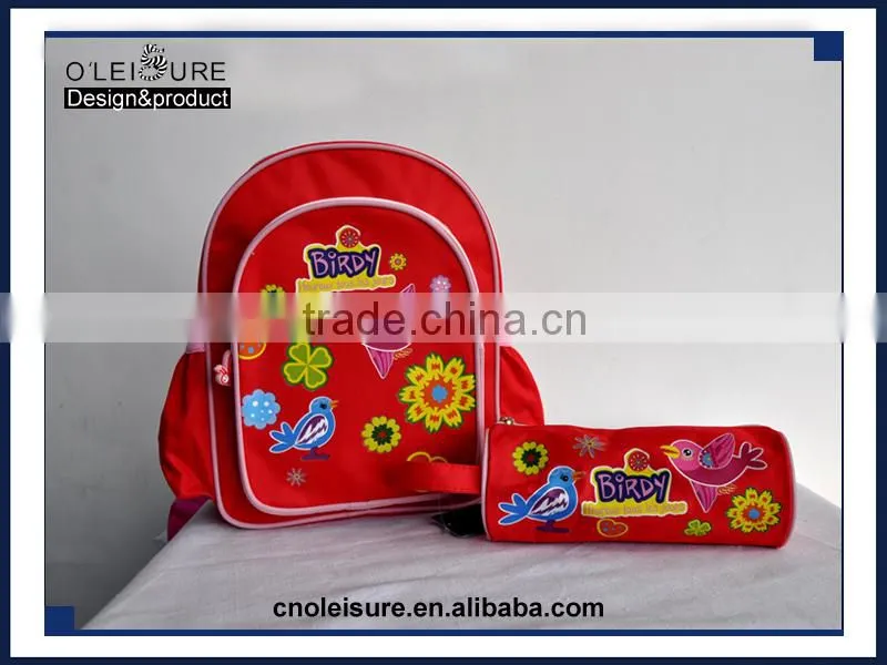 2015 China baby backpack daypack backpacks for school