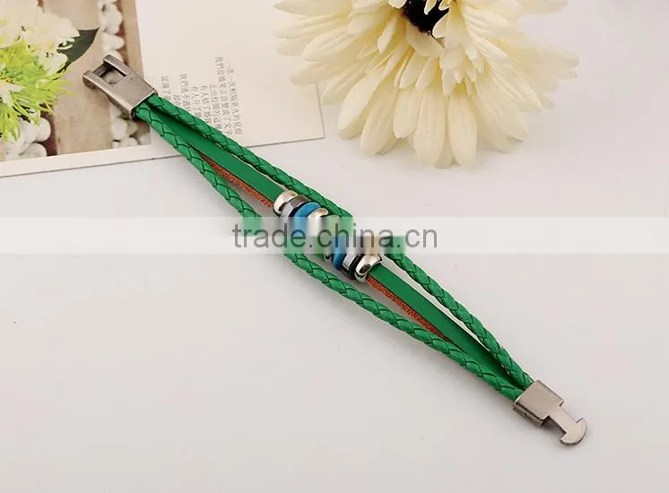 leather cuffs real handmade leather bracelet wholesale