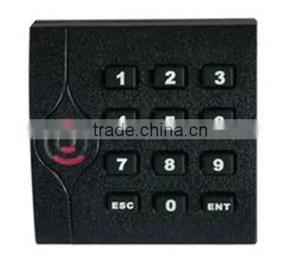 Good quality KR202 card reader IP65 waterproof smart card reader with keypad 125KHZ RFID card reader keyboard card reader
