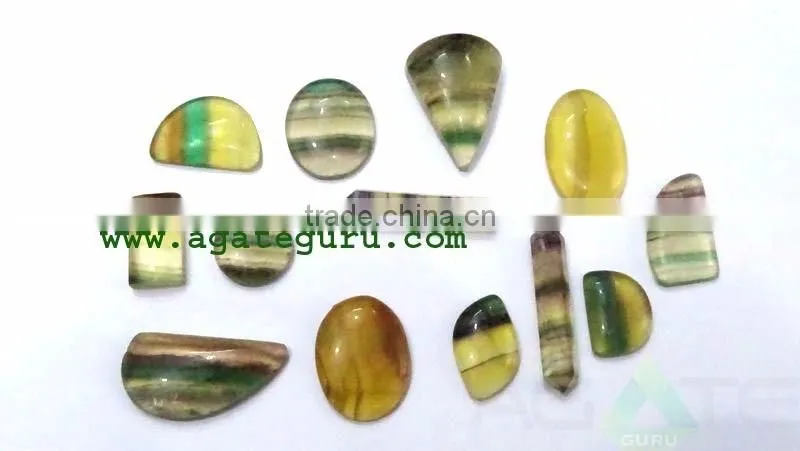 Tiger Eye cabochon mix shape & size