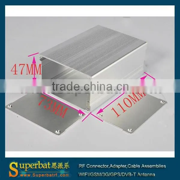 Aluminum Box Enclosure Case -4.33"*2.87"*1.85"(L*W*H) plastic enclosure