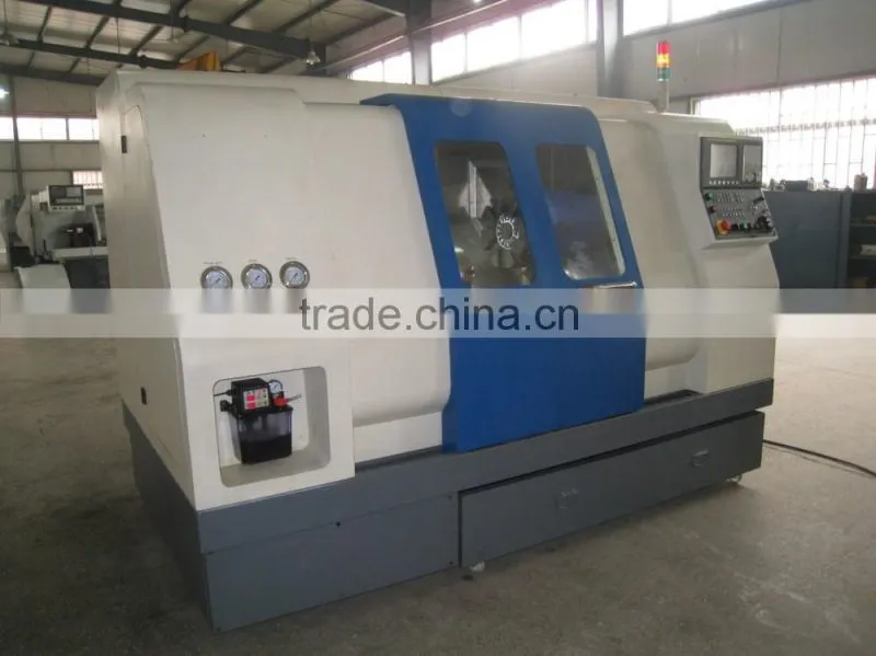 CNC450B-1 horizontal turret lathe with slant bed / cnc lathe machine cutting tools