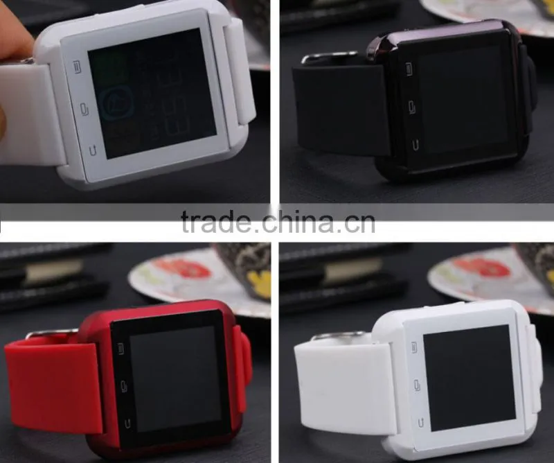 Waterproof touched screen smart watch mobile phone