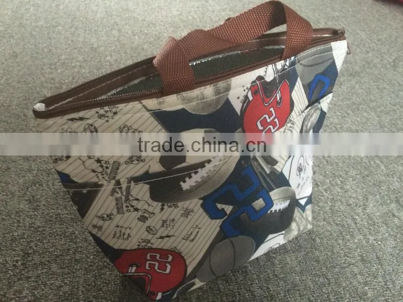 high quality best selling fabric with aluminium foil cooler bag