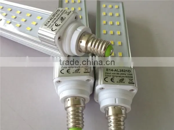 led g24 10w 5630 10W 21smd 4pins led pl light made in China
