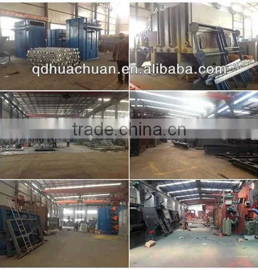 Auto feeding Q3210 tumble belt shot blasting machine