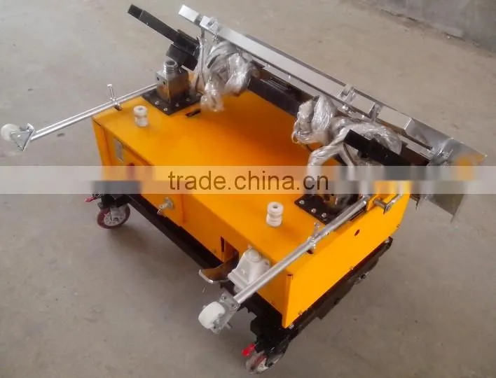Automatic wall cement plastering equipment for 5m