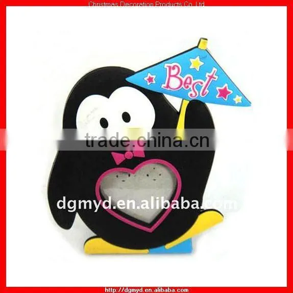 Little Penguin soft PVC photo frame for Christmas 2014 (MYD-PF1417)