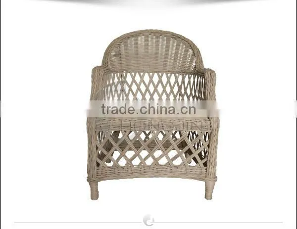 Waterproof Weaving Antique Rattan Chairs for Garden