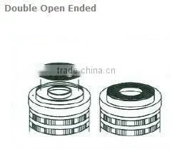 PP / cotton String wound type water filter element with fin / purifier Cartridge