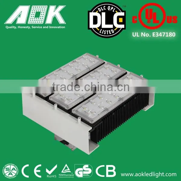 AOK Premium CE CB RoHS TUV-GS SAA UL DLC certified 120W LED Canopy Light