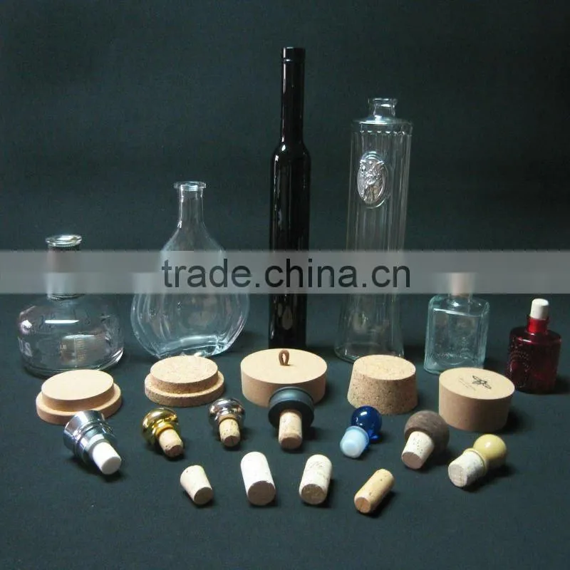 cork stopper for glass bottle, jars, pottary