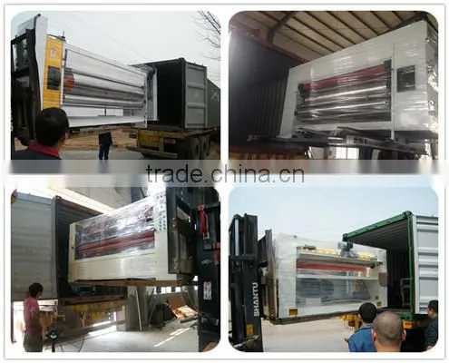good price full automatic paper box folder gluer machine/carton box making machine prices/carton folding and gluing machine