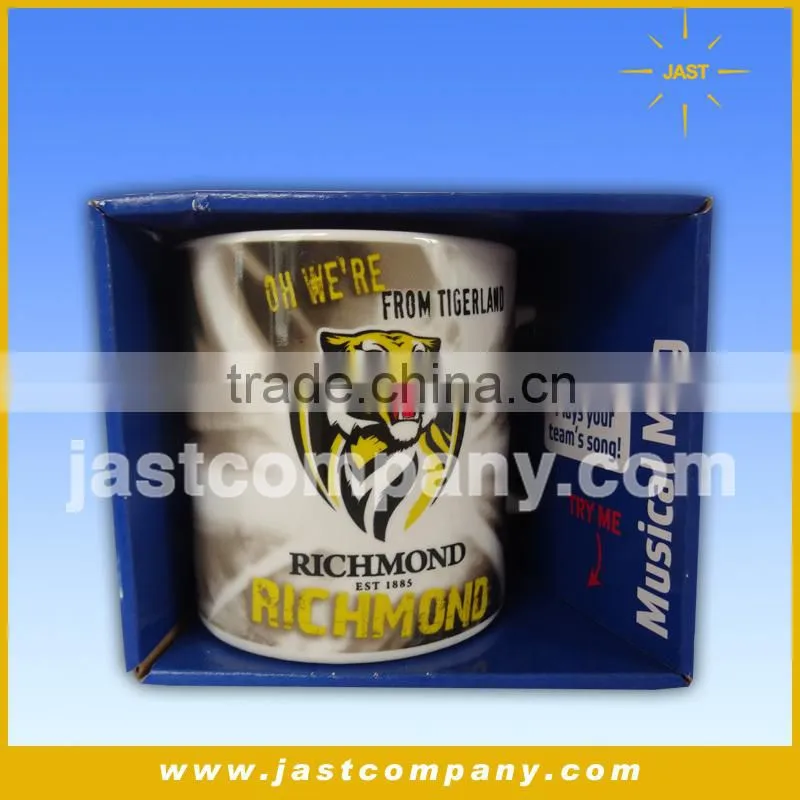 Sports Related Music Ceramic Bulk Coffee Mugs