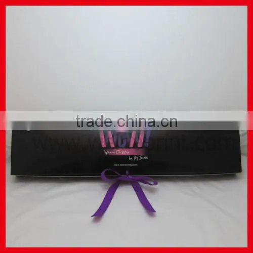 Delicate Custom Virgin Hair Extension Packaging Boxes