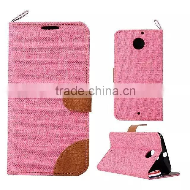 Retro Vintage PU Leather Flip Wallet Cover For Motorola Moto X+1 XT1085