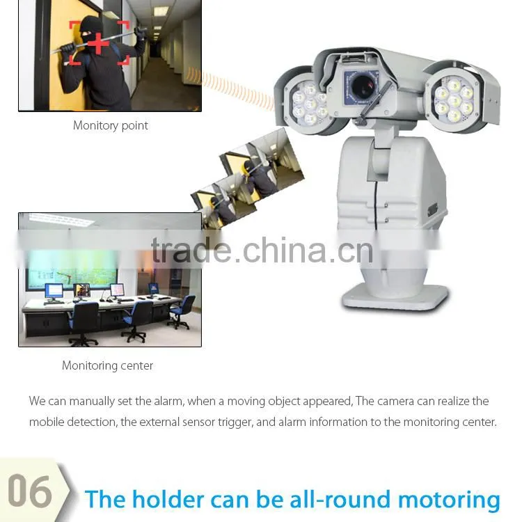 Outdoor HD 1080p 360 Night Vision Infrared Waterproof 30x Optical Zoom PTZ IP Camera