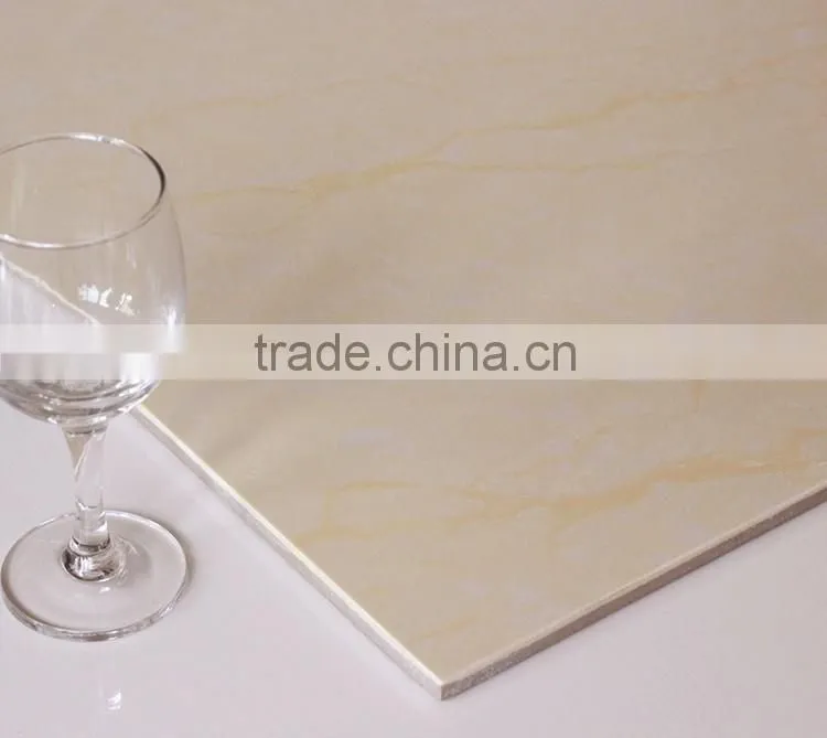 White natural stone polished floor tile,low price 24x24 floor tile,cheap high gloss floor tile