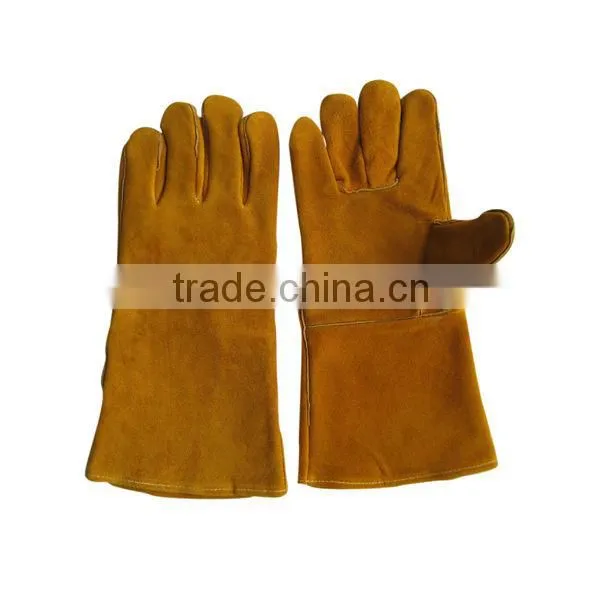 High Quality Aramid Cowhide Welding Glove with CE