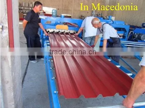 3kw 312 ridge cap roll forming machine