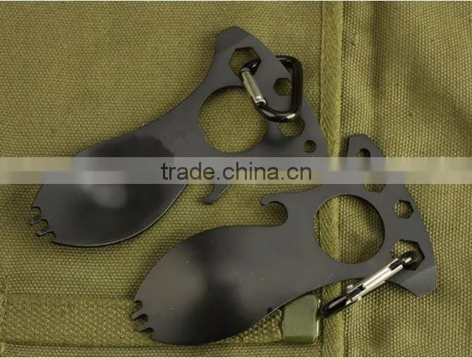 OEM Multifunction knife spoon with bottle opener