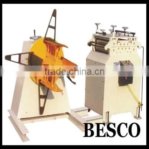 straightener automatic strip feeders with plate decoiler