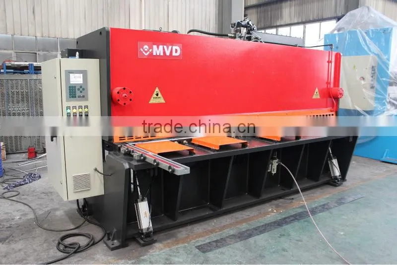 Stainless Steel Guillotine CNC Hydraulic Guillotine for MVD 2015 Taiwan technology