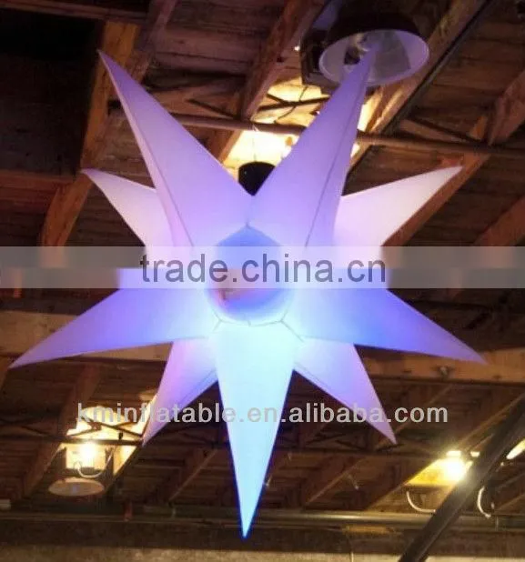 inflatable star with led