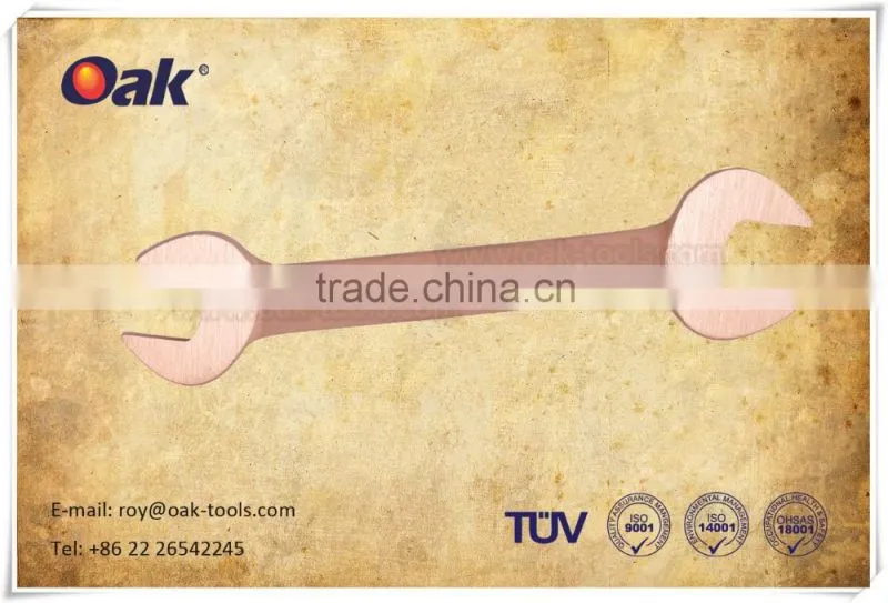non-sparking beryllium copper combination wrench