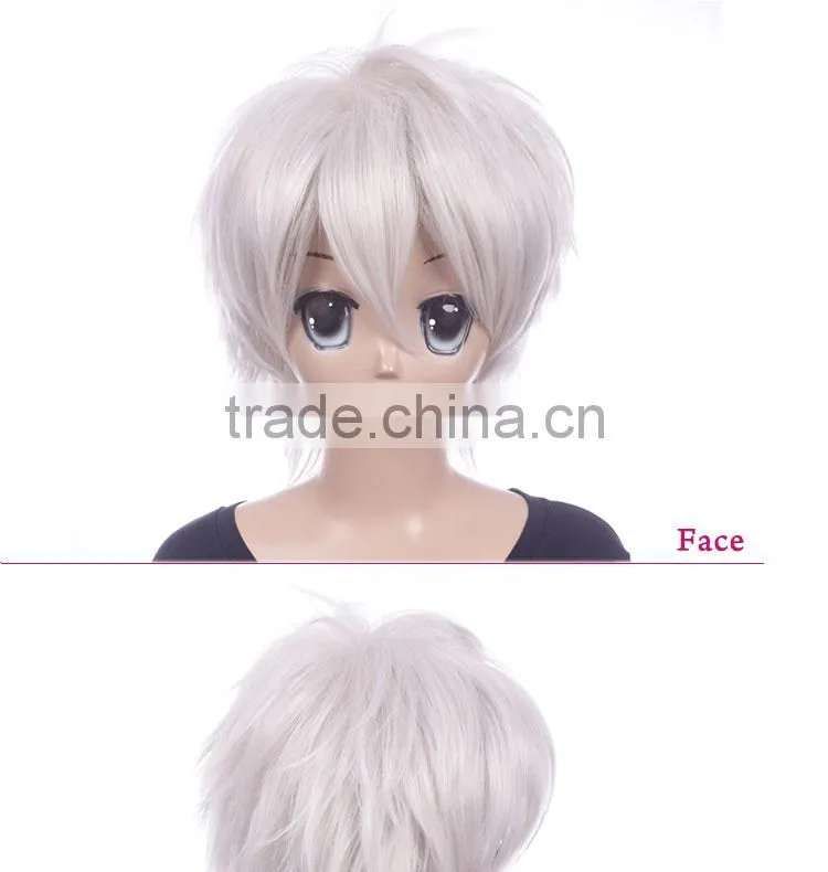 High quality Good price cosplay white wig