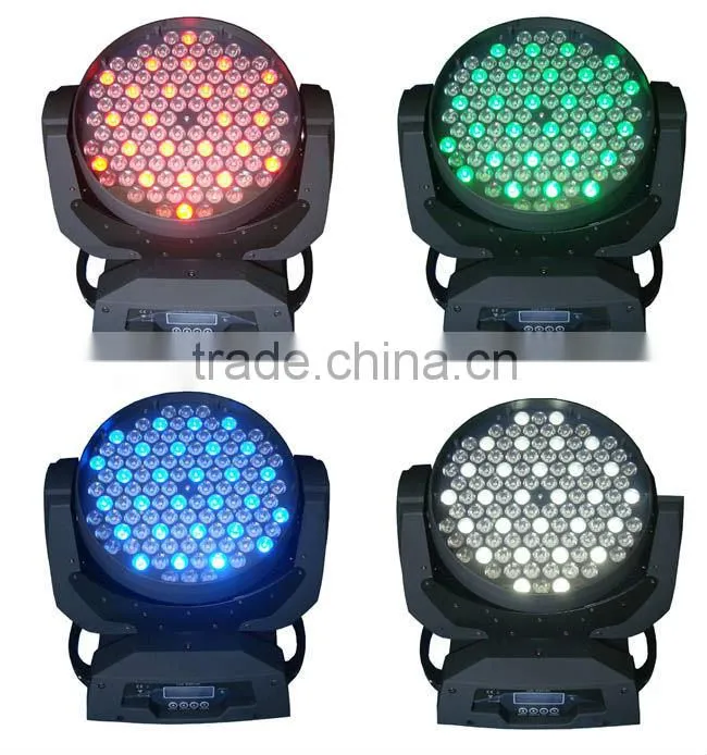 3wx108pcs RGBW LED Disco Moving Head DJ Lights