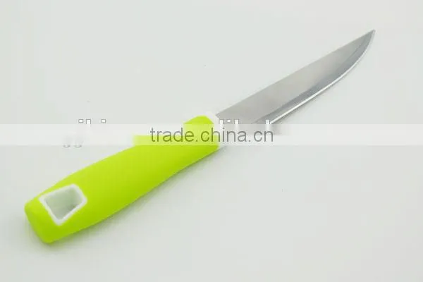 easy to use and safe stainless steel fruit & vegetable knife