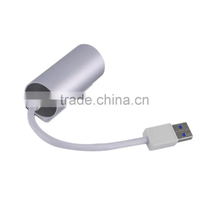 Aluminum USB 3.0 to RJ45 Gigabit Ethernet LAN Adapter 1000Mbps for PC Laptop Wholesale