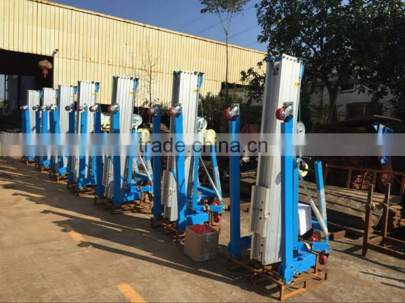 Auluminum Manual Material Lift LGA series